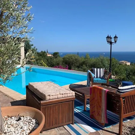 וילה With 4 Bedrooms For 10 People , Sea View Kss Immo *